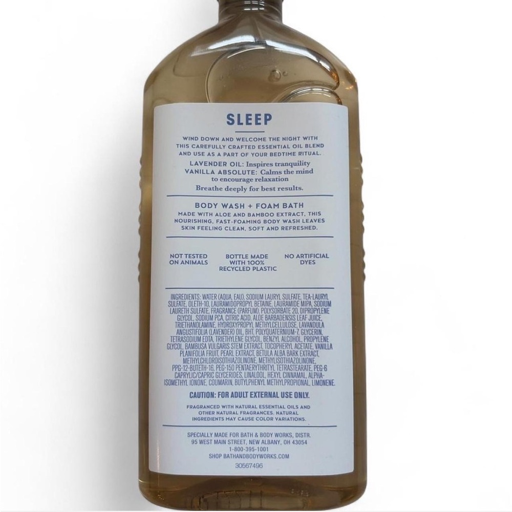 Bath & Body Works Aromatherapy Lavender Vanilla Body Wash - Picture 2 of 3